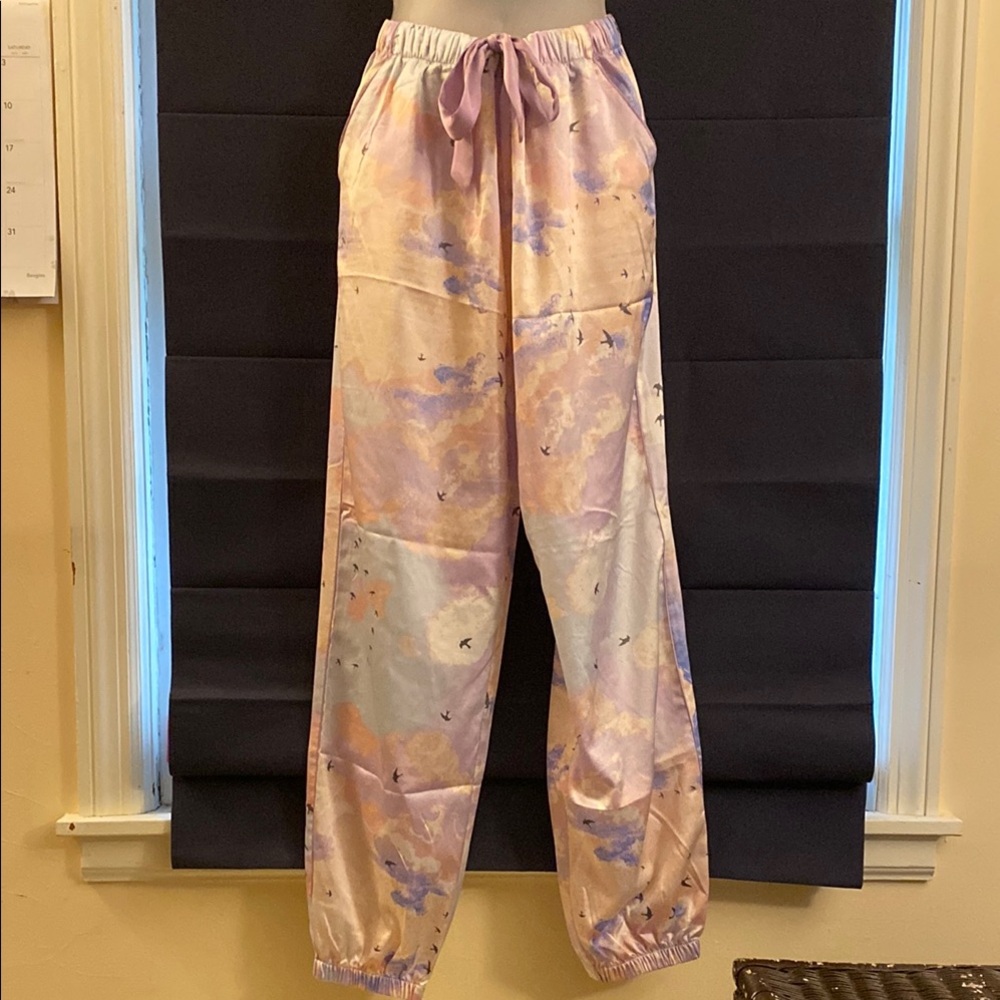 Pastel Tie-Dye Jogger Pants